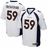 Nike Men & Women & Youth Broncos #59 Trevathan White Team Color Game Jersey,baseball caps,new era cap wholesale,wholesale hats